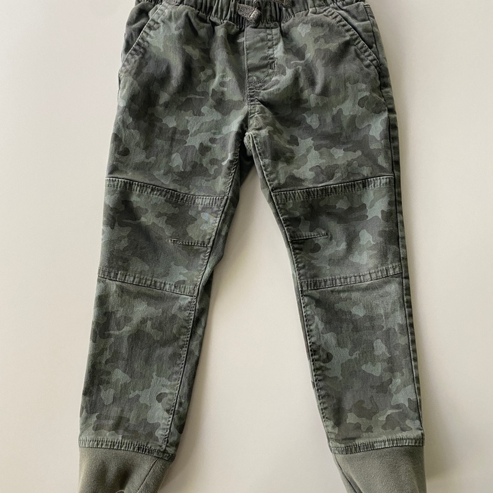 Cat & Jack Green Camo-Print Toddler Joggers